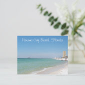 Panama City Beach, Floride Carte postale (Debout devant)