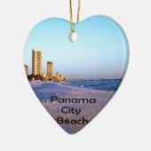 Panama City Beach Keramisch Ornament (Links)