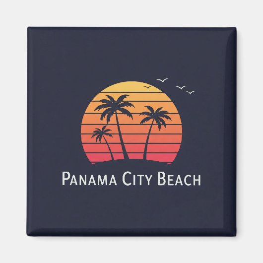 Panama City Beach Magnet Magneet (Voorkant)