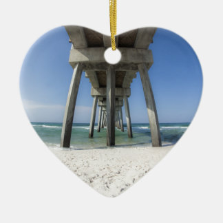Panama City Beach Pier Keramisch Ornament