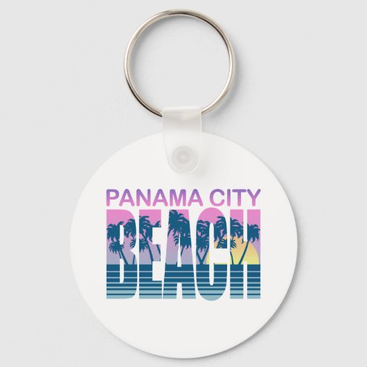 Panama City Beach Sleutelhanger (Voorkant)