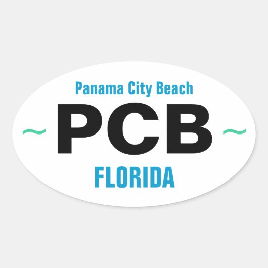 PANAMA CITY BEACH stickers (4) (Devant)