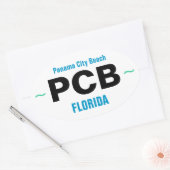 PANAMA CITY BEACH stickers (4) (Enveloppe)