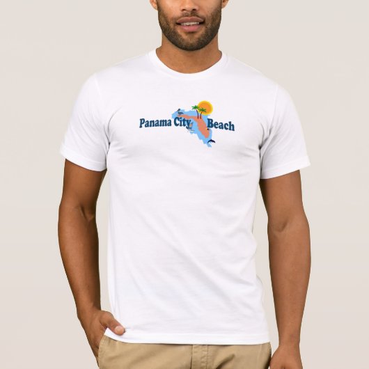 Panama City Beach. T-shirt (Voorkant)