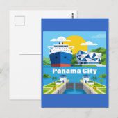 Panama City Panama Briefkaart (Voorkant / Achterkant)