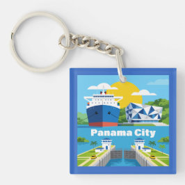 Panama City Panama Sleutelhanger