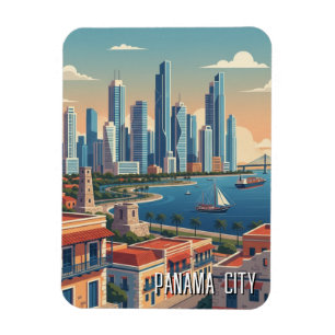 Panama City Reizen Magneet