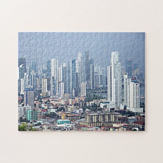 Panama City Skyline Legpuzzel (Horizontaal)