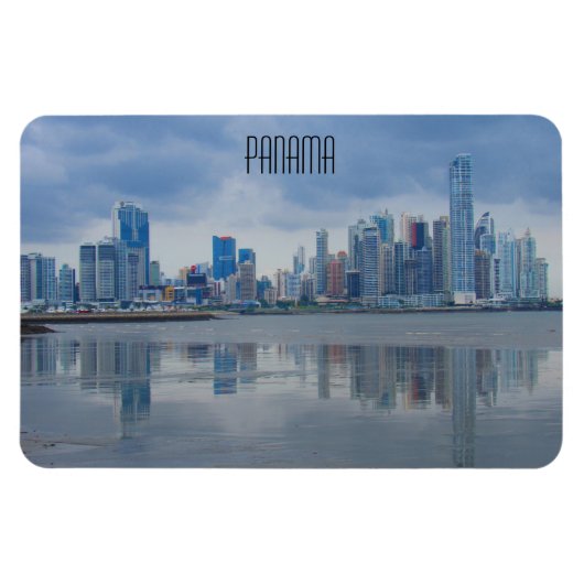 panama city skyline magneet (Horizontaal)