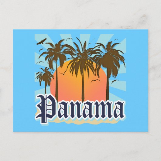 Panama City Souvenir Briefkaart (Voorkant)
