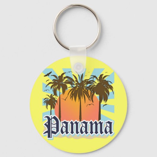 Panama City Souvenir Sleutelhanger (Voorkant)