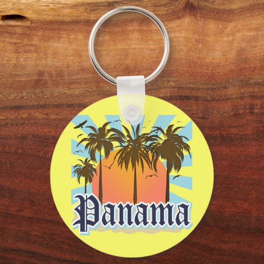Panama City Souvenir Sleutelhanger (Voorkant)