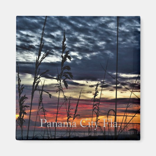 panama city strand magnet magneet (Voorkant)