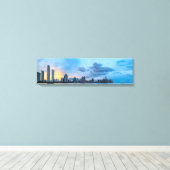 Panama City van het Zee Skyline Canvas Druk (Insitu (Houten vloer))
