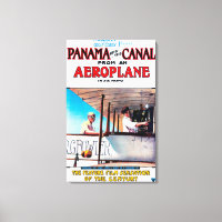Panama en Canal Airplane Movie Promo Poste