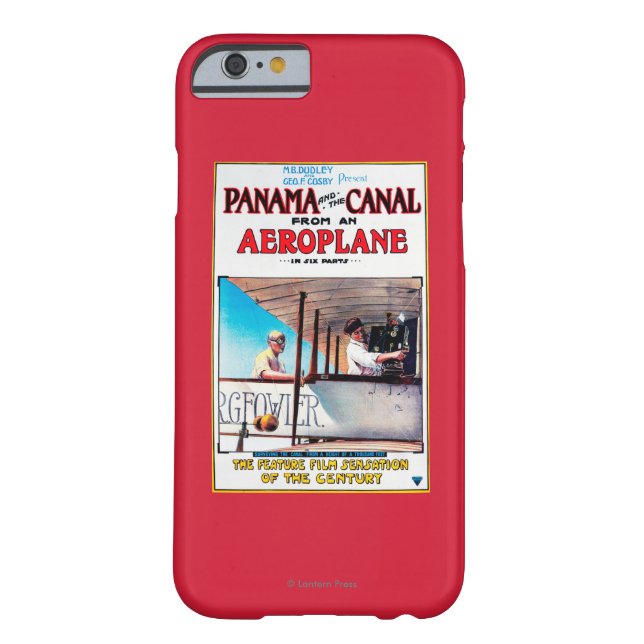 Panama en Canal Airplane Movie Promo Poste Case-Mate iPhone Case (Achterkant)