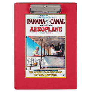 Panama en Canal Airplane Movie Promo Poste Klembord