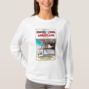 Panama en Canal Airplane Movie Promo Poste T-shirt