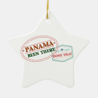 Panama is er geweest dat keramisch ornament