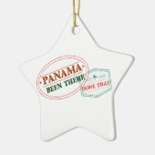 Panama is er geweest dat keramisch ornament (Links)