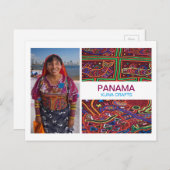 Panama Kuna Crafts briefkaart (Voorkant / Achterkant)