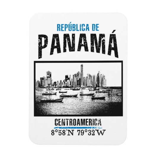 Panama Magneet (Verticaal)