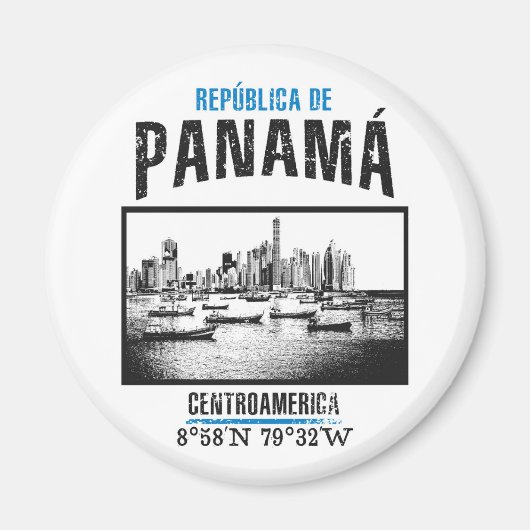 Panama Magneet (Voorkant)