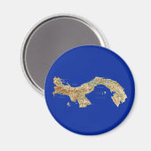 Panama Map Magnet (Recto/Verso)