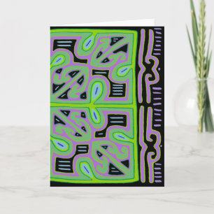 Panama Mola Music Box Kaart