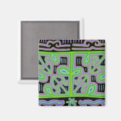 Panama Mola Music Box Magneet (Voorkant / Achterkant)