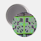 Panama Mola Music Box Magneet (Voorkant / Achterkant)