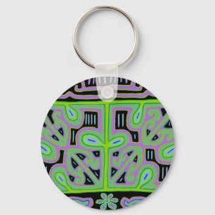 Panama Mola Music Box Sleutelhanger