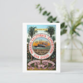 Panama Pacific Expo 1915 Vintage Briefkaart (Staand voorkant)