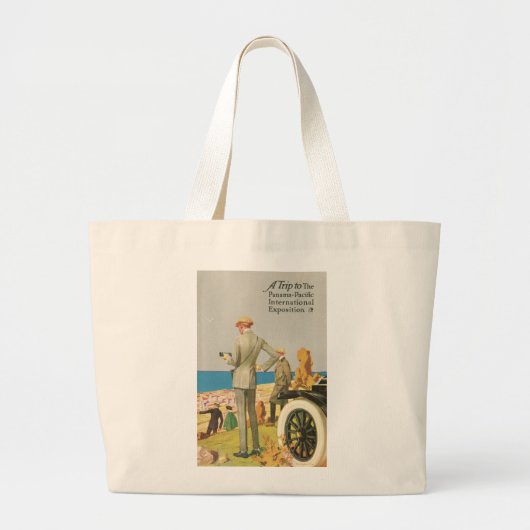 Panama Pacific Expositie Grote Tote Bag (Voorkant)