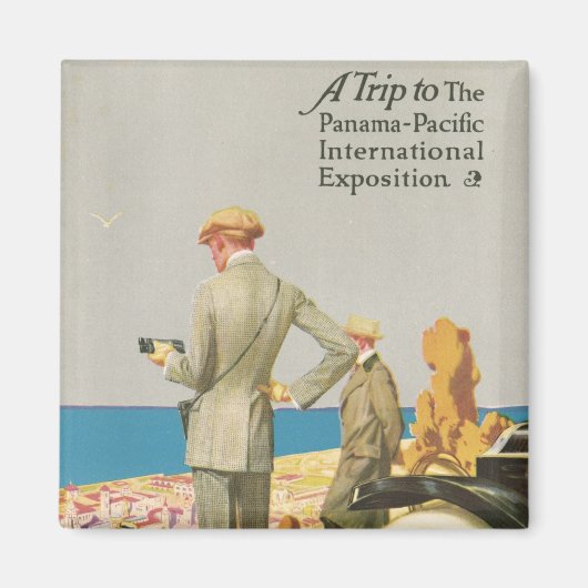 Panama Pacific Expositie Magneet (Voorkant)
