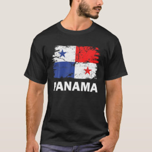 Panama Panamanian Flag Pride Support Panam T-shirt