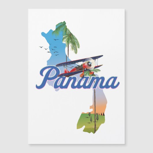 Panama Reisposter (Voorkant)