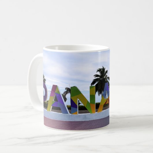 Panama Sign Mug (Devant gauche)