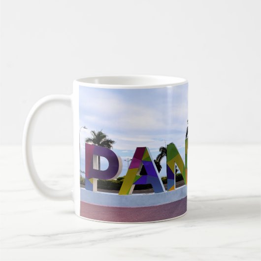 Panama Sign Mug (Gauche)
