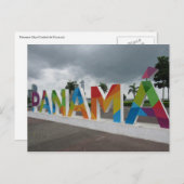 panama-signaal briefkaart (Voorkant / Achterkant)