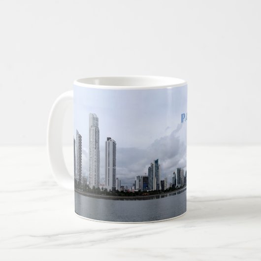 Panama Skyline Mug (Devant gauche)