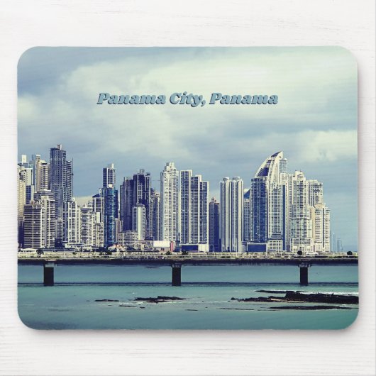 Panama Skyline Muismat (Voorkant)