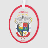 Panama Vacation kerstversiering Ornament (voorkant)