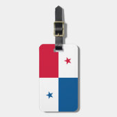 Panama vlag bagagelabel (Voorkant verticaal)