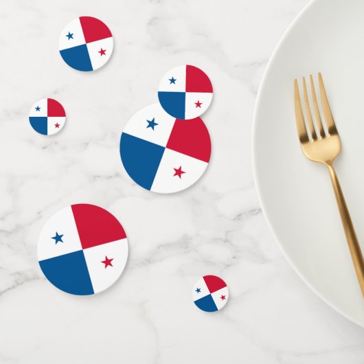 Panama vlag confetti (Groep)