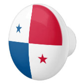Panama vlag keramische knop (Rechts)