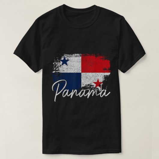 Panama  vlag Panamese pride Roots African T-shirt (Design voorkant)