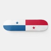 Panama vlag skateboard (Horizontaal)