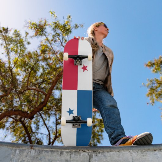 Panama vlag skateboard (Buiten 1)