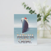 Panamakanaal Briefkaart (Staand voorkant)